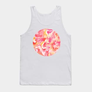 Summer Marbled Liquid Art Tank Top